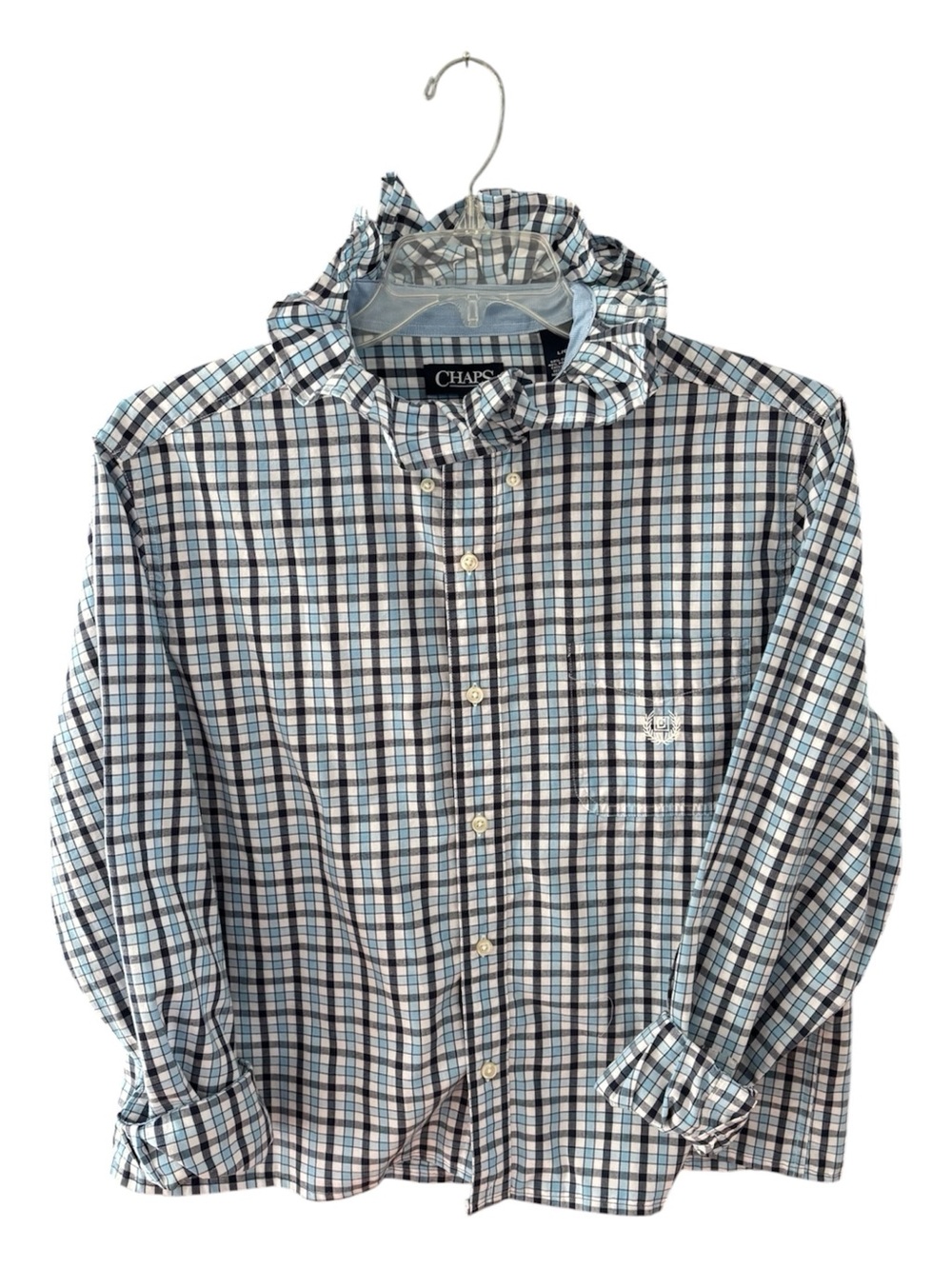 Ralph Lauren for Chaps! Ruffled collar shirt for women